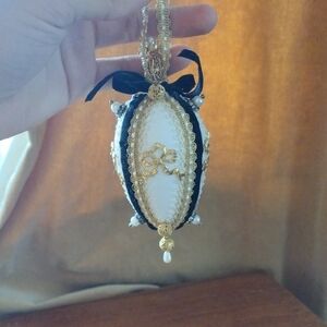 Gold And Black Ornament